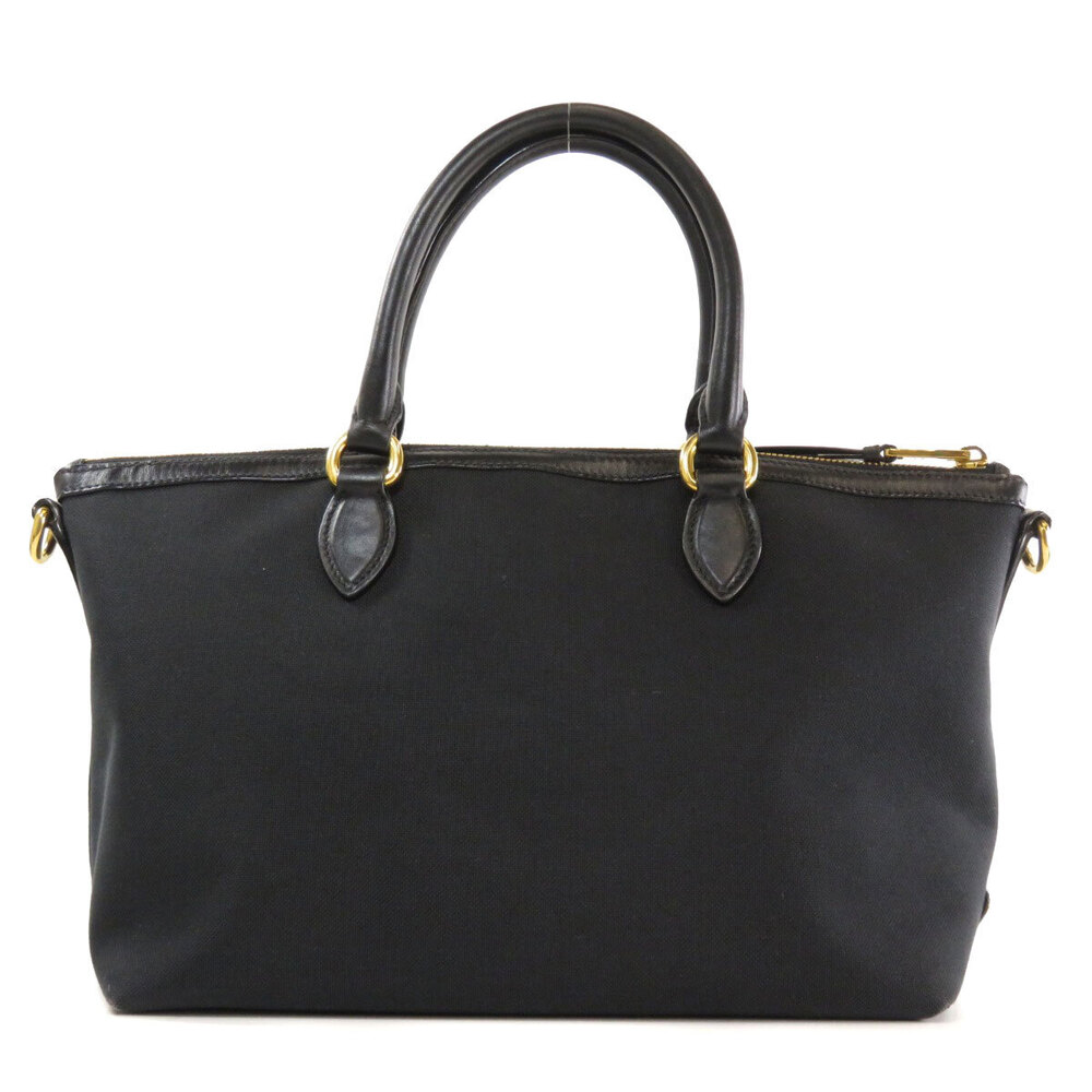 Prada Logo Rion Handbag Canvas - Picture 2 of 11